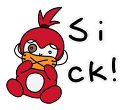 Lazy Foil - Part2 With Penguin Miss.P sticker #8091022