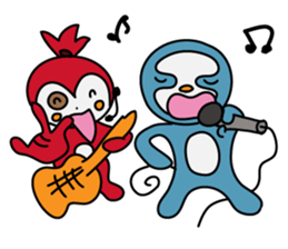 Lazy Foil - Part2 With Penguin Miss.P sticker #8091023