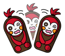 Lazy Foil - Part2 With Penguin Miss.P sticker #8091035