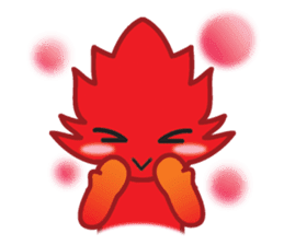 Fire Element Character - Burn sticker #8091252