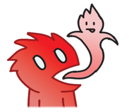 Fire Element Character - Burn sticker #8091267