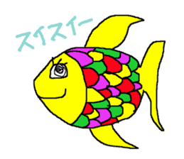 Colorful animal daily sticker #8091716