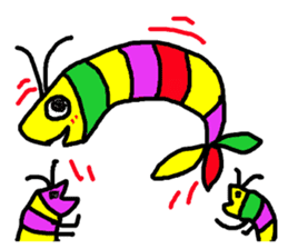 Colorful animal daily sticker #8091720