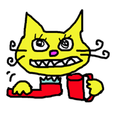 Colorful animal daily sticker #8091727