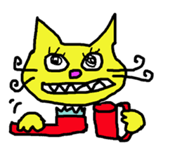 Colorful animal daily sticker #8091727