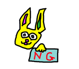 Colorful animal daily sticker #8091748