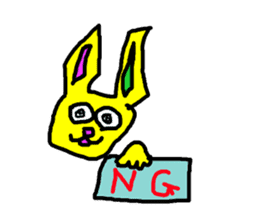 Colorful animal daily sticker #8091748