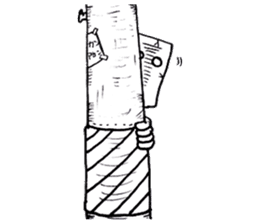 The Paper Bag Hero sticker #8092322