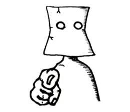 The Paper Bag Hero sticker #8092323