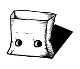 The Paper Bag Hero sticker #8092324