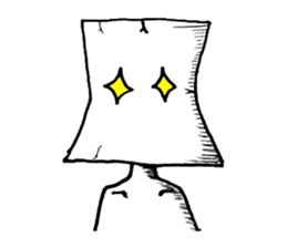 The Paper Bag Hero sticker #8092325