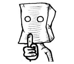 The Paper Bag Hero sticker #8092330