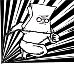 The Paper Bag Hero sticker #8092333