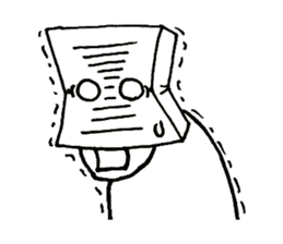 The Paper Bag Hero sticker #8092334