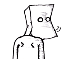 The Paper Bag Hero sticker #8092335