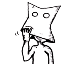 The Paper Bag Hero sticker #8092342
