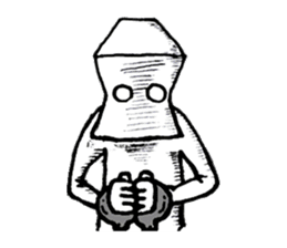 The Paper Bag Hero sticker #8092346