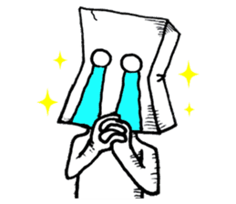 The Paper Bag Hero sticker #8092351