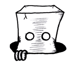 The Paper Bag Hero sticker #8092354