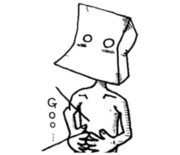 The Paper Bag Hero sticker #8092355