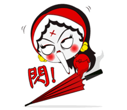 Ms. Ghossy (Chinese Version) sticker #8092516