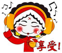Ms. Ghossy (Chinese Version) sticker #8092547