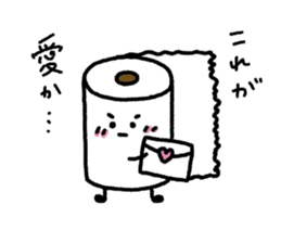Toilet paper sticker4 sticker #8092623