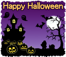 Frog's Halloween sticker.. sticker #8092876