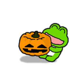 Frog's Halloween sticker.. sticker #8092881