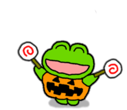 Frog's Halloween sticker.. sticker #8092883