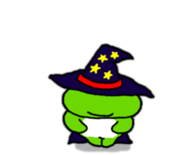 Frog's Halloween sticker.. sticker #8092887