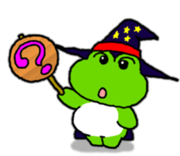 Frog's Halloween sticker.. sticker #8092892
