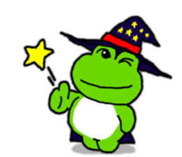 Frog's Halloween sticker.. sticker #8092895