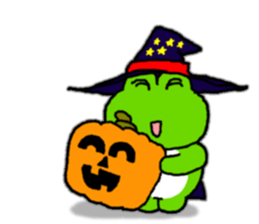 Frog's Halloween sticker.. sticker #8092897