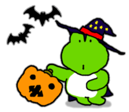 Frog's Halloween sticker.. sticker #8092899