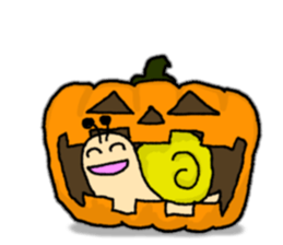 Frog's Halloween sticker.. sticker #8092901