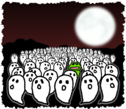 Frog's Halloween sticker.. sticker #8092908