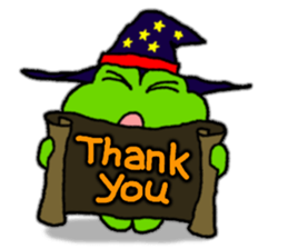 Frog's Halloween sticker.. sticker #8092912