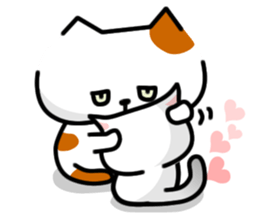 Grumpy cat & Beautiful cat sticker #8093046