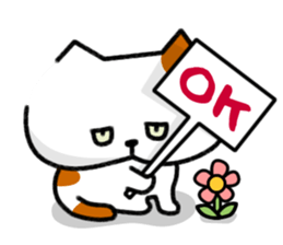 Grumpy cat & Beautiful cat sticker #8093047