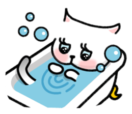 Grumpy cat & Beautiful cat sticker #8093052