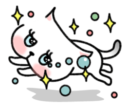 Grumpy cat & Beautiful cat sticker #8093056