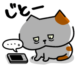 Grumpy cat & Beautiful cat sticker #8093062