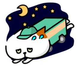 Grumpy cat & Beautiful cat sticker #8093075