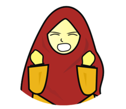 Halwa Hijab sticker #8093560