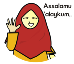 Halwa Hijab sticker #8093562