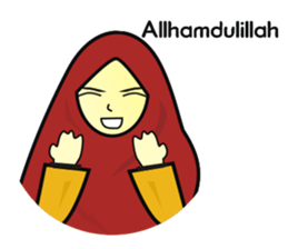 Halwa Hijab sticker #8093566