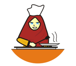 Halwa Hijab sticker #8093569