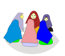 Halwa Hijab sticker #8093571