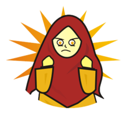 Halwa Hijab sticker #8093573